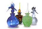 Art deco bottles, perfume bottles